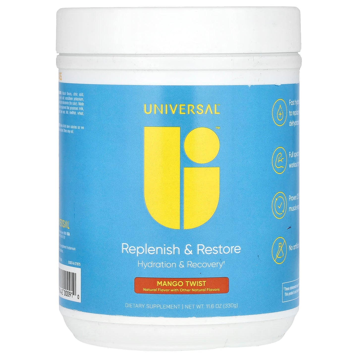 Universal U, Replenish & Restore, Mango Twist, 11.6 oz (330 g) - Image 1