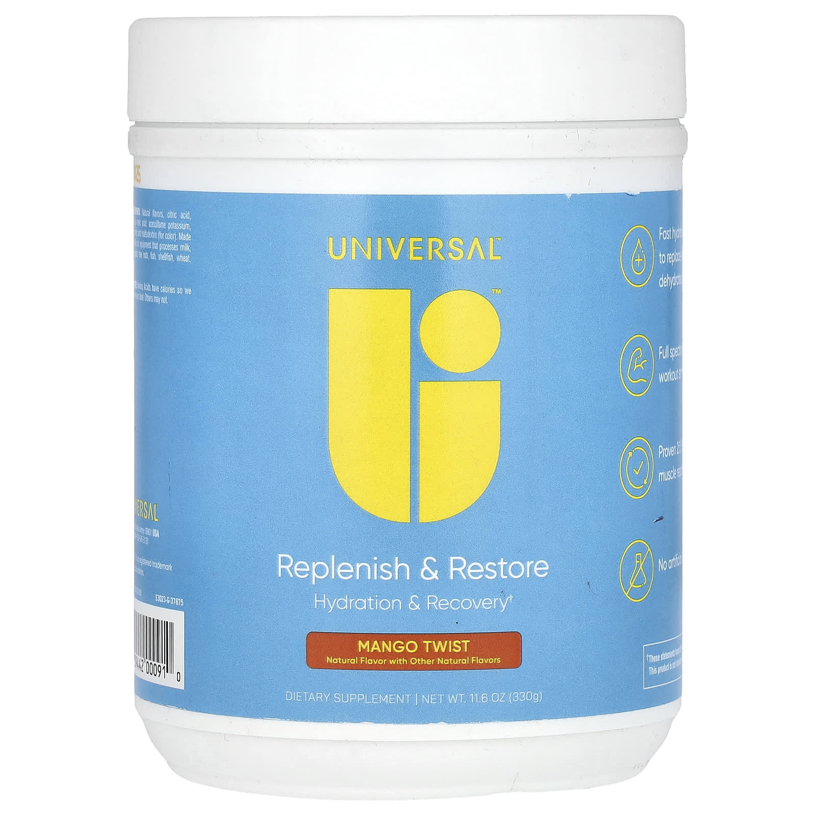 Universal U, Replenish & Restore, Mango Twist, 11.6 oz (330 g) - Image 1