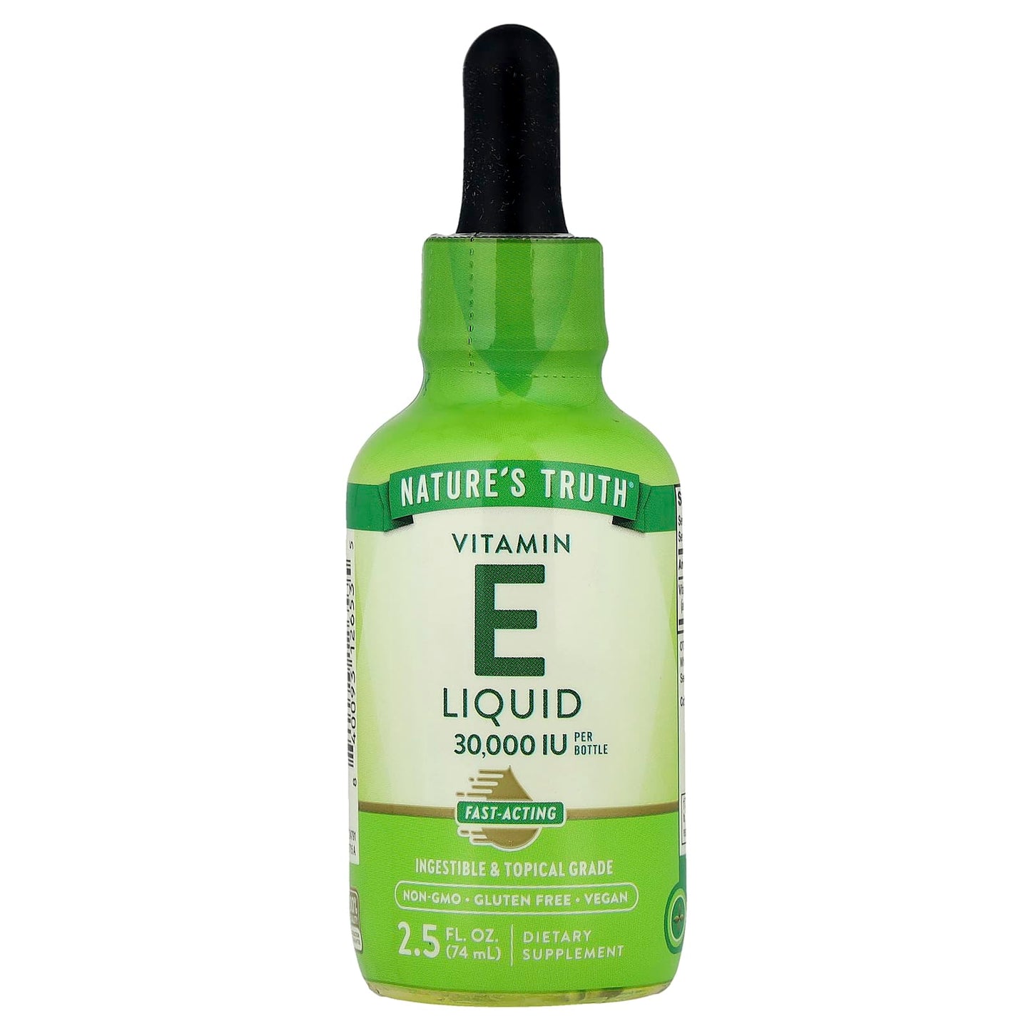 Nature's Truth, Vitamin E Liquid, 2.5 fl oz (74 ml) - Image 1
