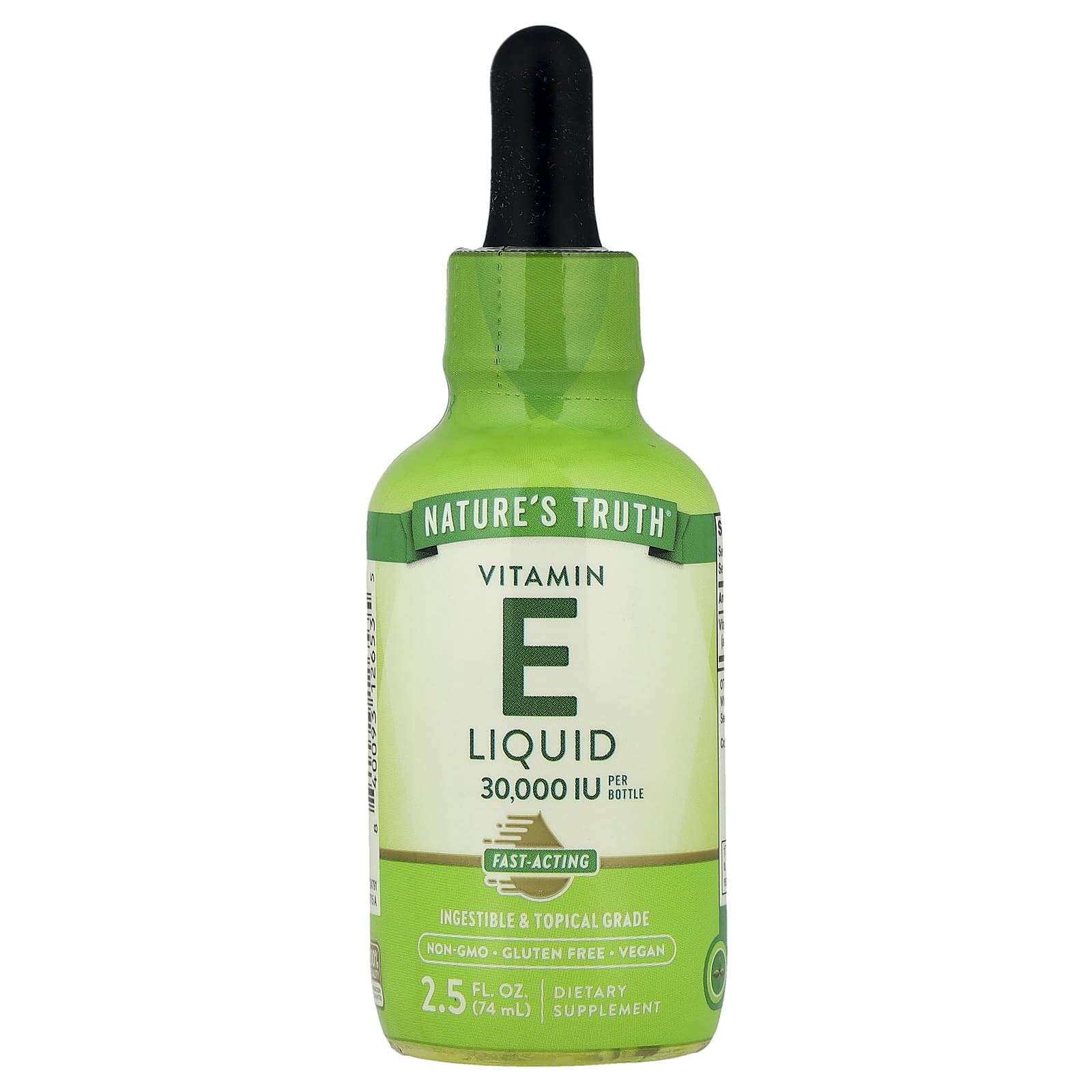 Nature's Truth, Vitamin E Liquid, 2.5 fl oz (74 ml) - Image 1