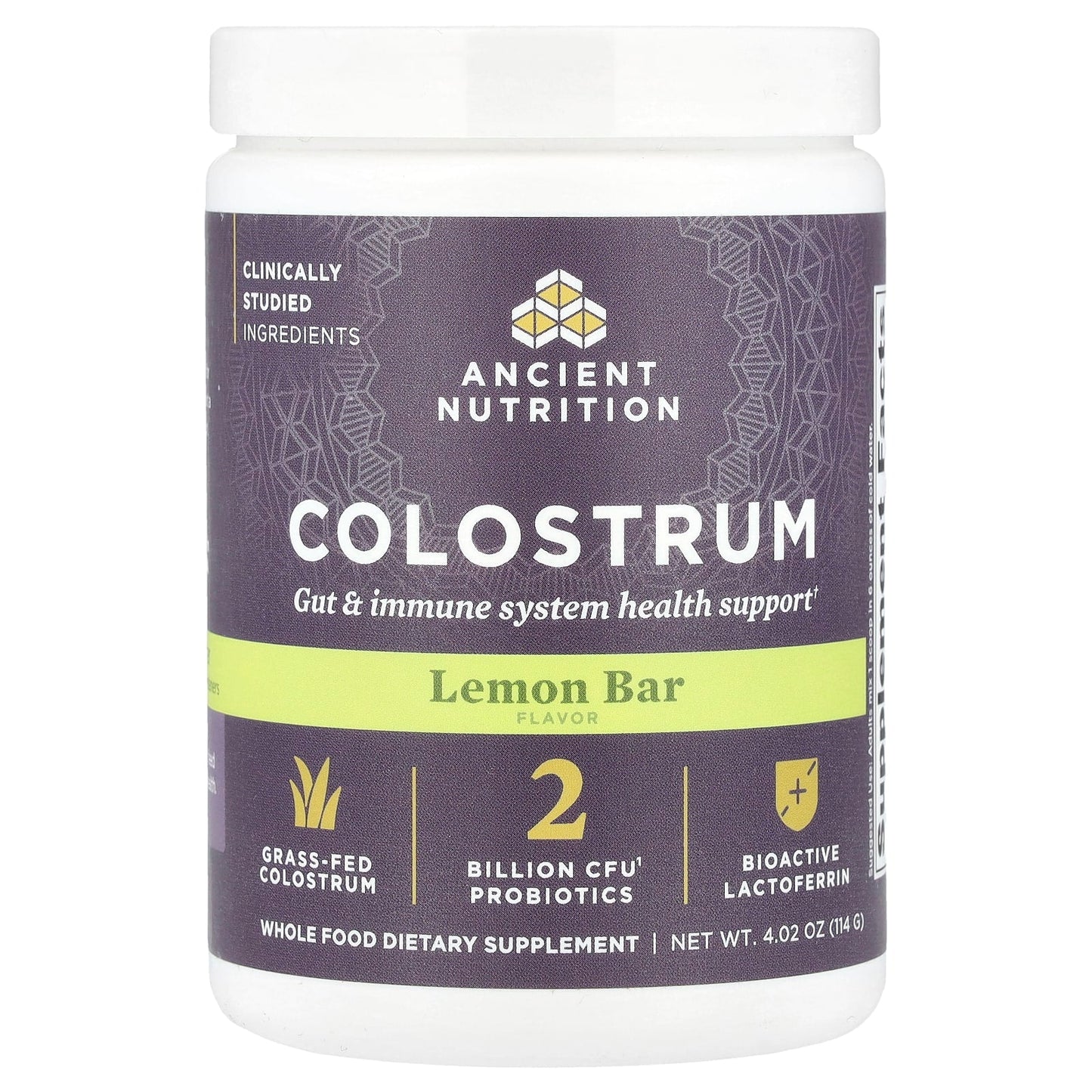 Ancient Nutrition Grass-Fed Colostrum Supplement with 2 Billion CFU Probiotics - Image 1