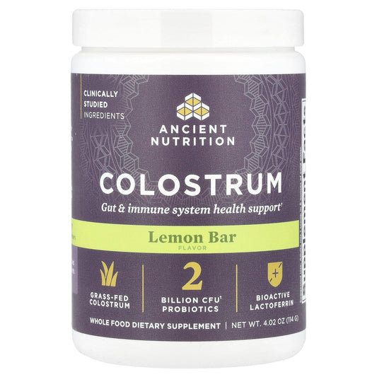 Ancient Nutrition Grass-Fed Colostrum Supplement with 2 Billion CFU Probiotics - Image 1