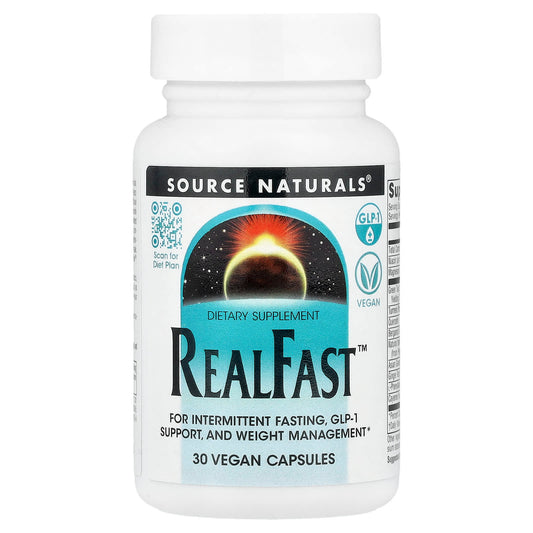 Source Naturals, RealFast™, 30 Vegan Capsules - Image 1