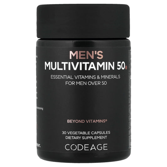 Codeage Men's Multivitamin 50+ for Optimal Health and Wellbeing - Image 1