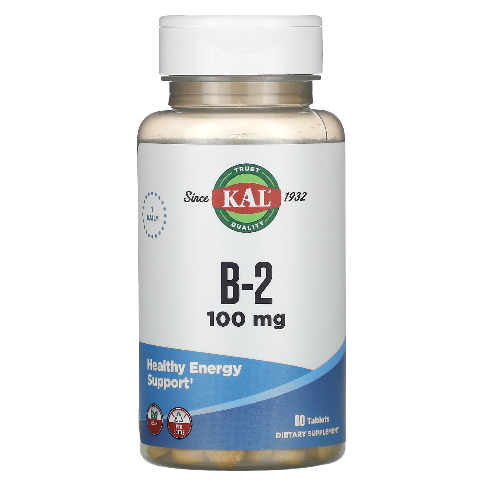 KAL, B-2, 100 mg, 60 Tablets - Image 1