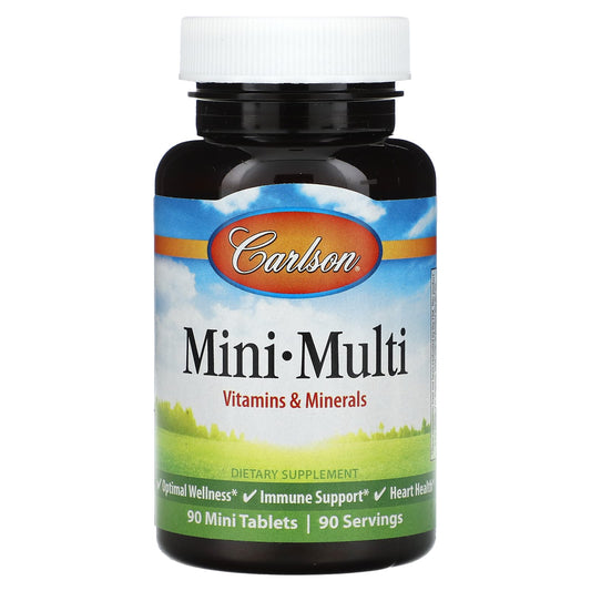 Carlson Mini Multi 90 Day Supply - Optimal Wellness & Immune Support - Image 1