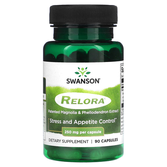 Swanson, Relora, 250 mg, 90 Capsules - Image 1