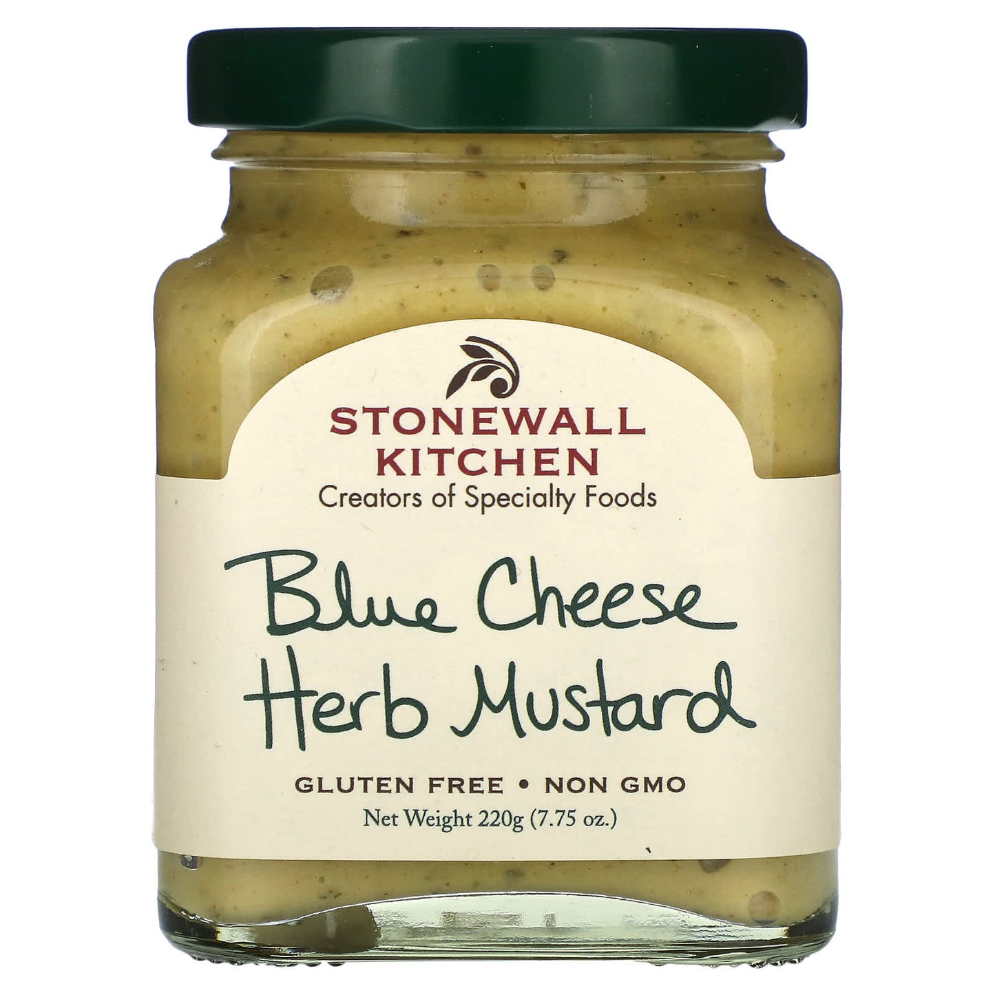 Stonewall Kitchen, Blue Cheese Herb Mustard, 7.75 oz (220 g) - Image 1