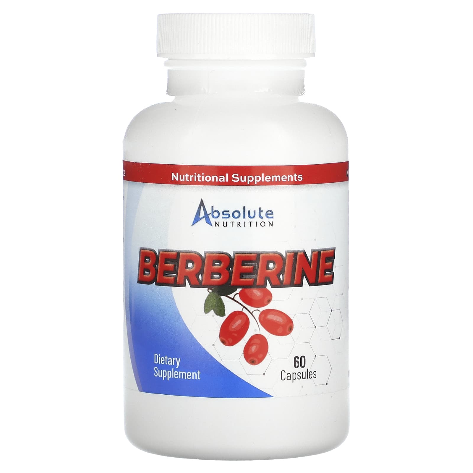 Berberine Supplement by Absolute Nutrition - 600mg per Capsule - Image 1
