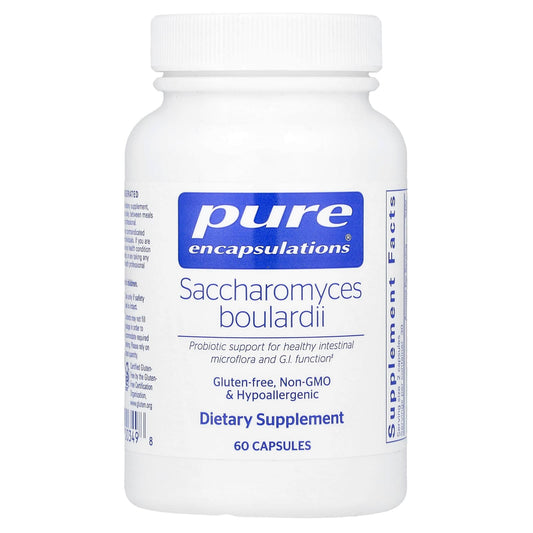 Pure Encapsulations, Saccharomyces Boulardii, 60 Capsules (5 Billion CFU per Capsule) - Image 1