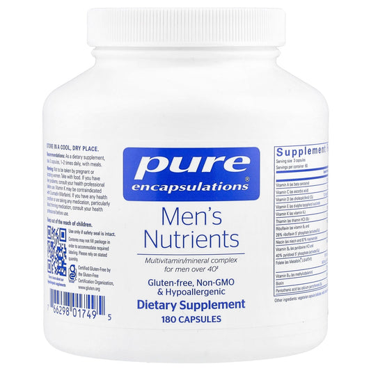 Pure Encapsulations, Men's Nutrients, 180 Capsules - Image 1
