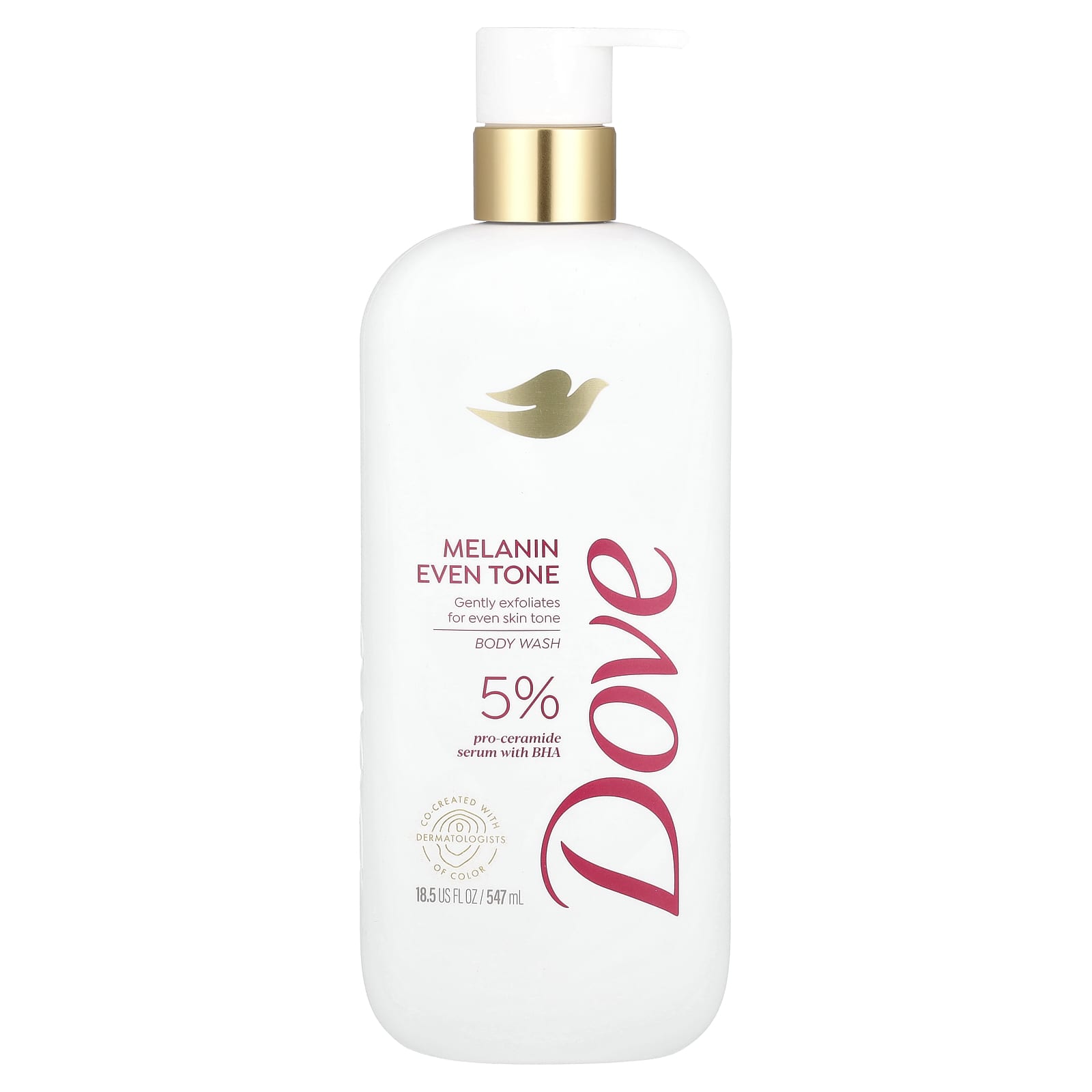 Even Skin Tone Body Wash by Dove, 18.5 fl oz, Paraben & Sulfate Free - Image 1