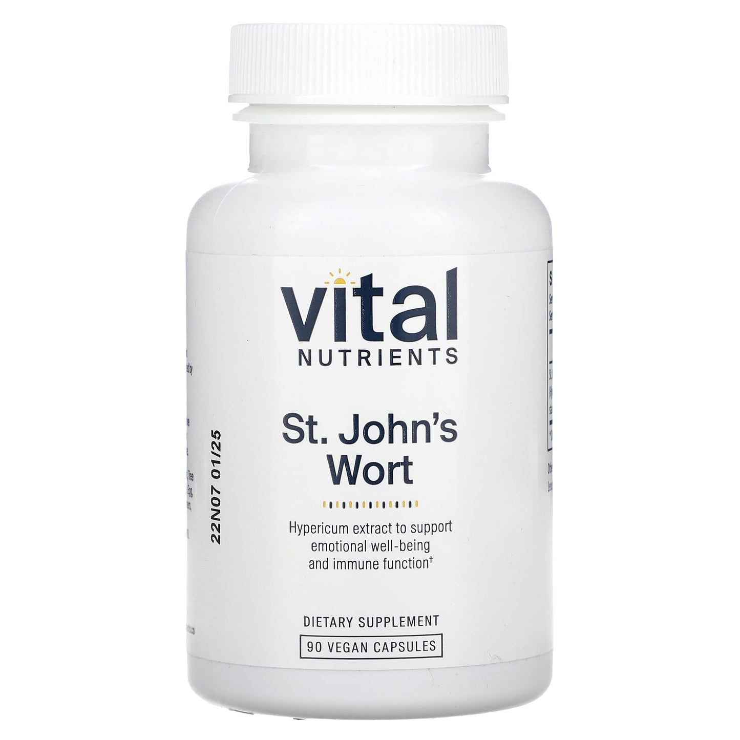 Vital Nutrients, St. John's Wort, 90 Vegan Capsules (300 mg per Capsule) - Image 1
