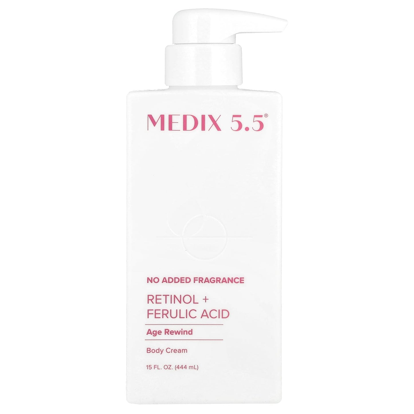 Medix 5.5, Body Cream, Age Rewind, Retinol + Ferulic Acid, 15 fl oz (444 ml) - Image 1