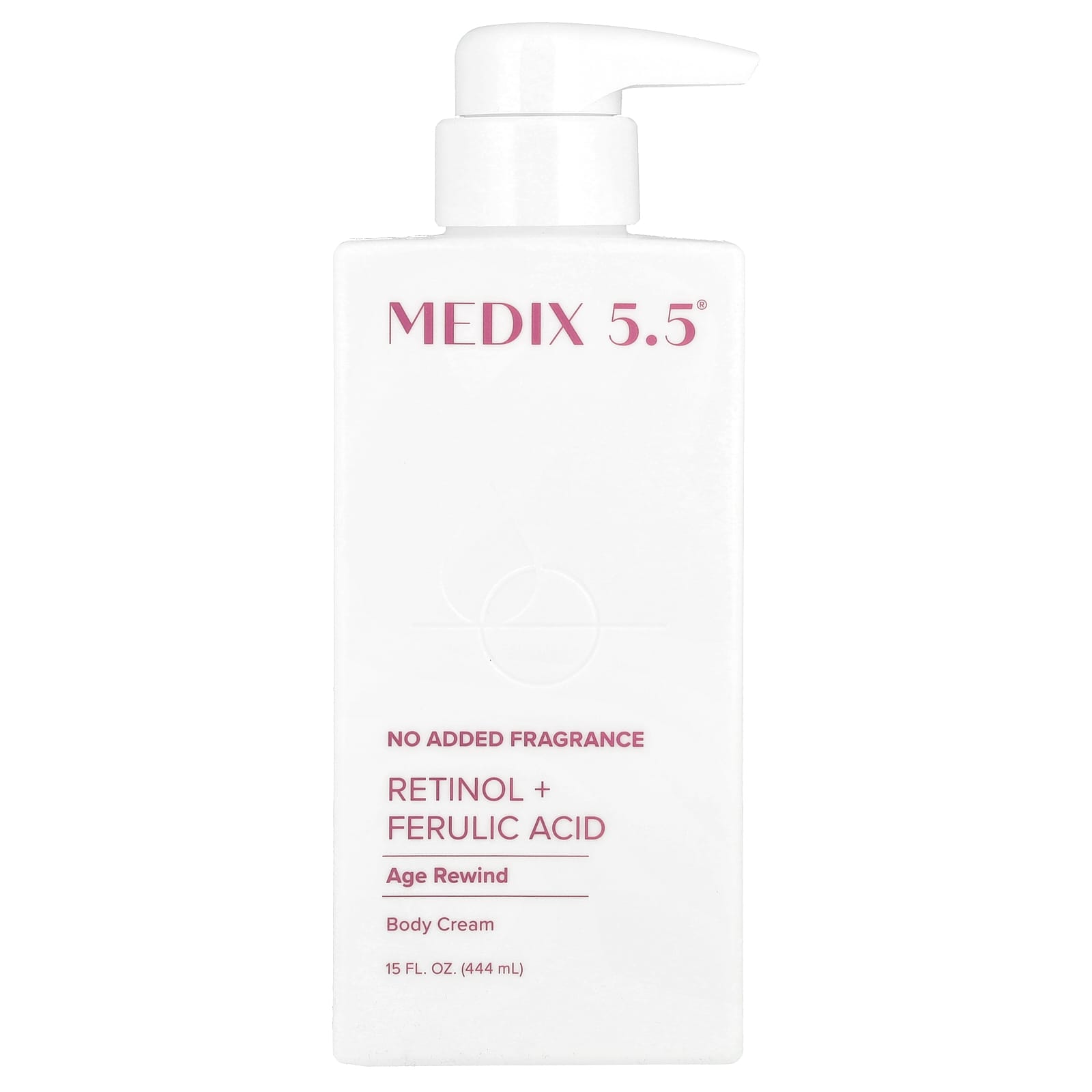 Medix 5.5, Body Cream, Age Rewind, Retinol + Ferulic Acid, 15 fl oz (444 ml) - Image 1