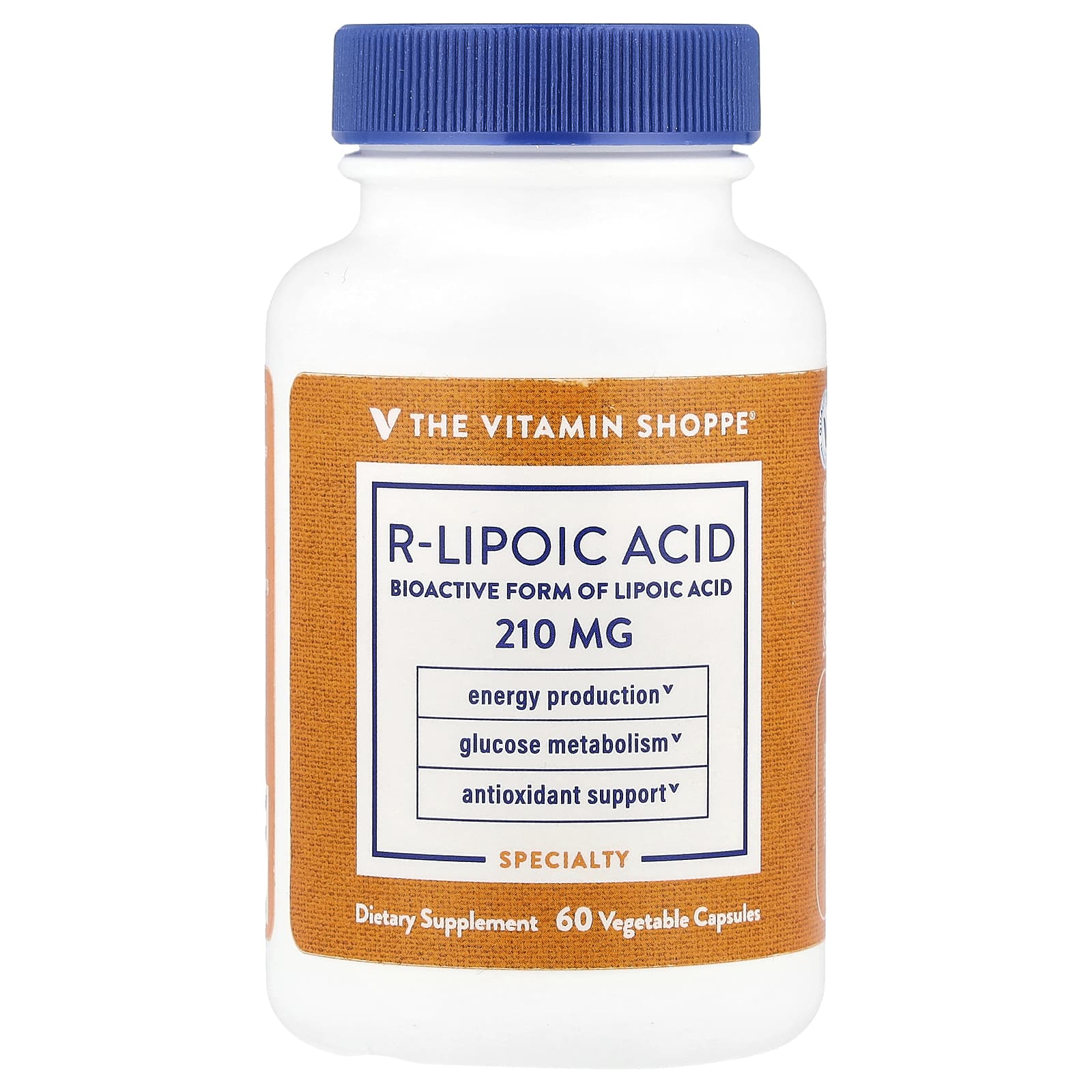 The Vitamin Shoppe, R-Lipoic Acid , 60 Vegetable Capsules - Image 1