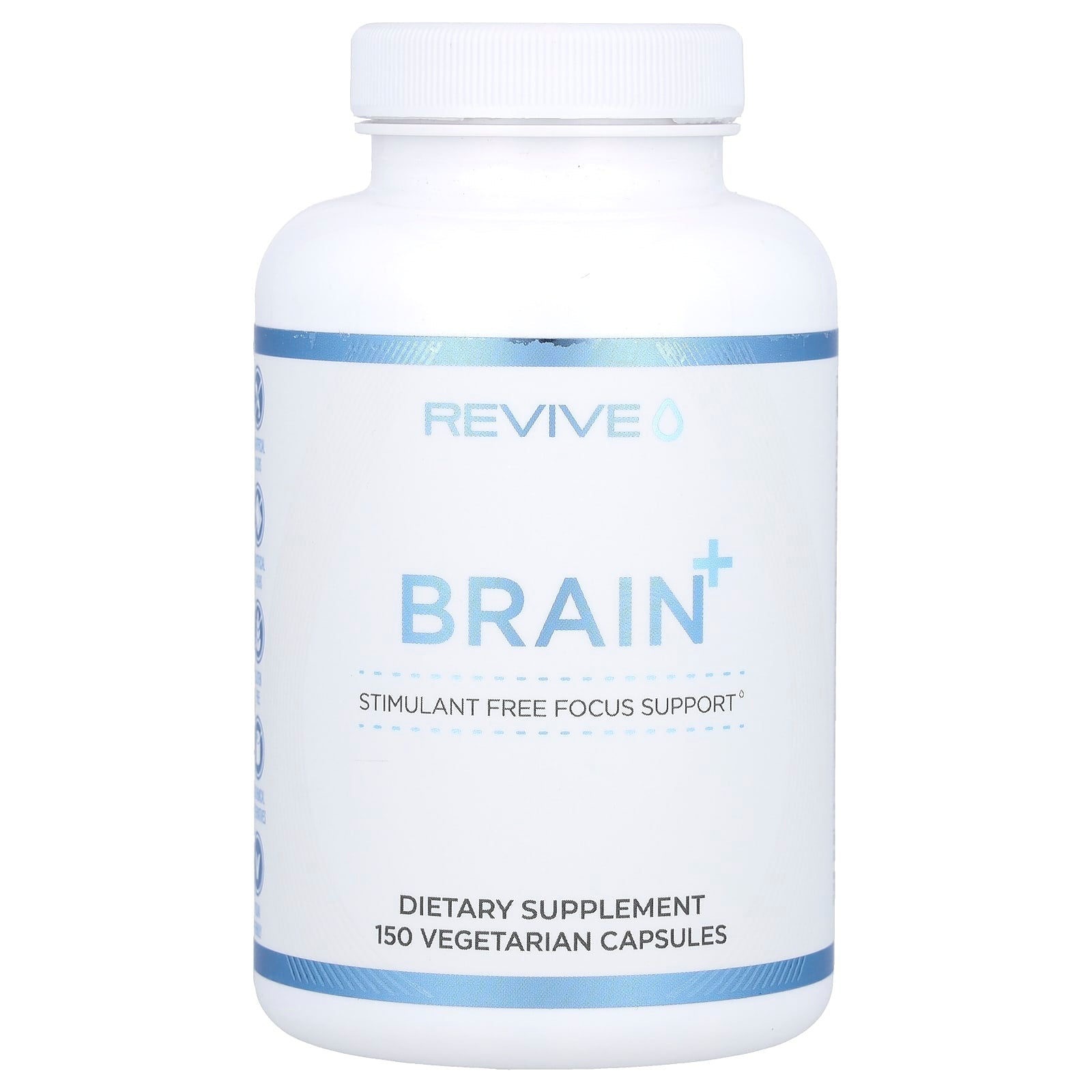 Revive, Brain+, 150 Vegetarian Capsules - Image 1