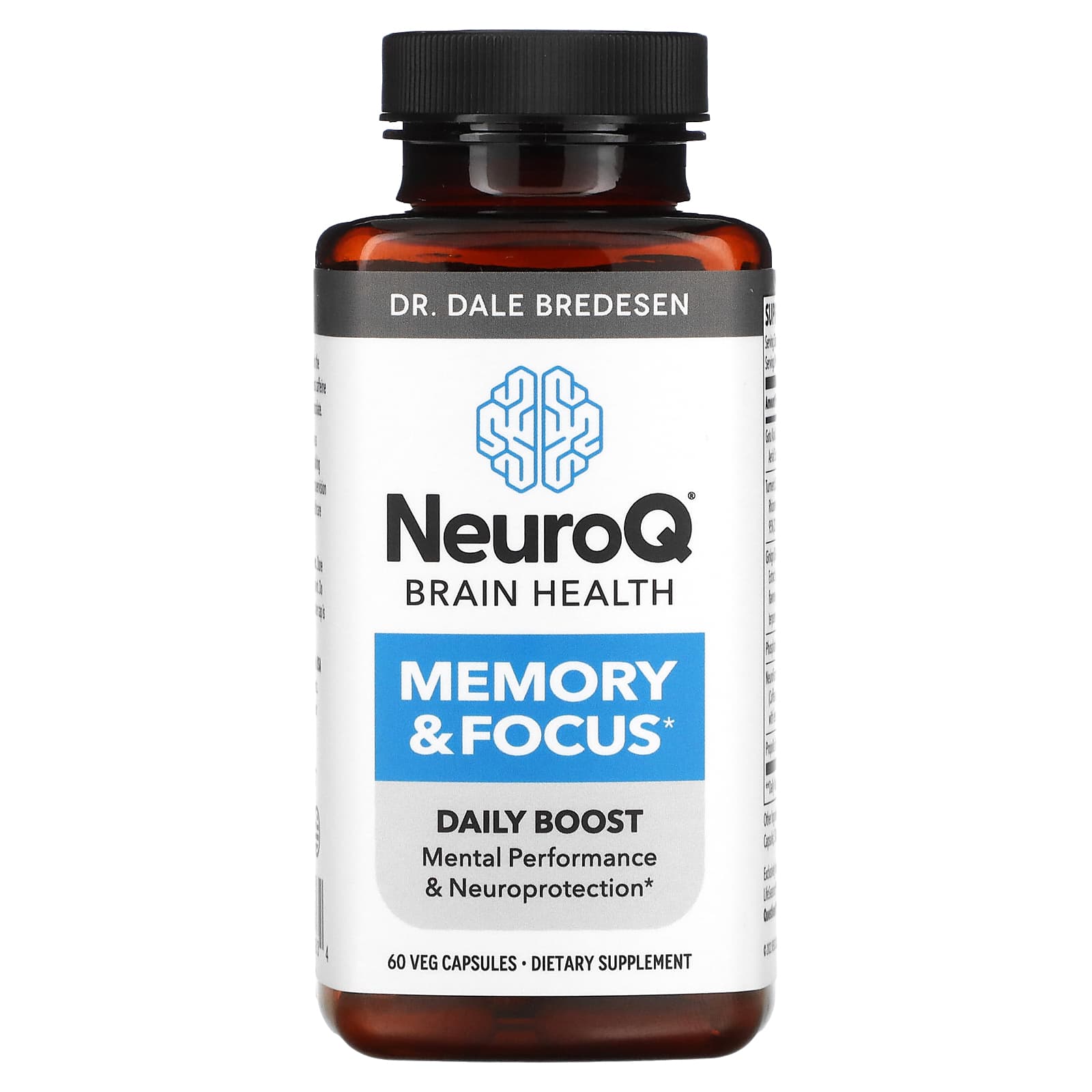 LifeSeasons, NeuroQ Brain Health, 60 Veg Capsules - Image 1