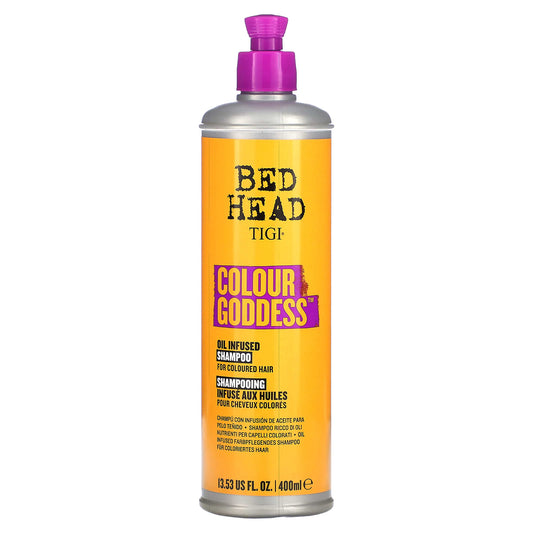 TIGI, Bed Head, Colour Goddess, Oil Infused Shampoo, For Colored Hair, 13.53 fl oz (400 ml) - Image 1