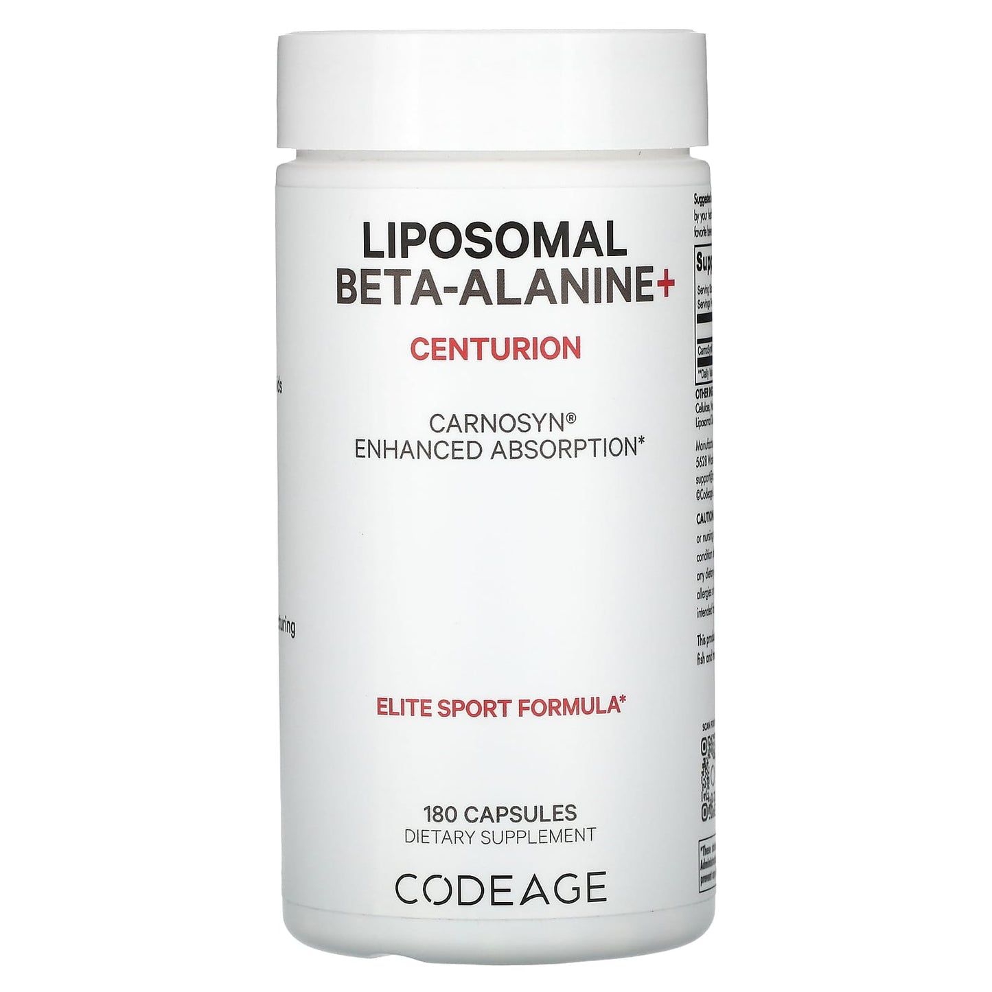 Codeage Liposomal Beta-Alanine+ for Enhanced Endurance & Performance - Image 1