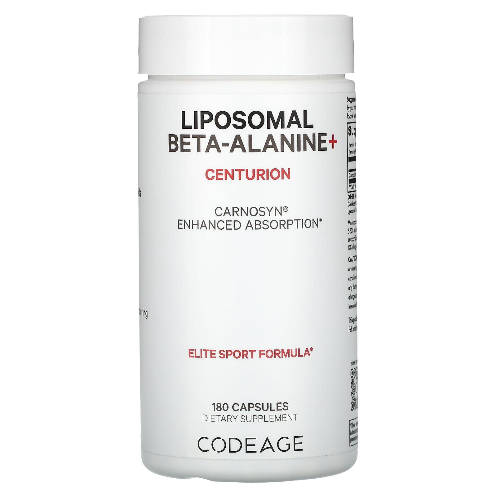 Codeage Liposomal Beta-Alanine+ for Enhanced Endurance & Performance - Image 1