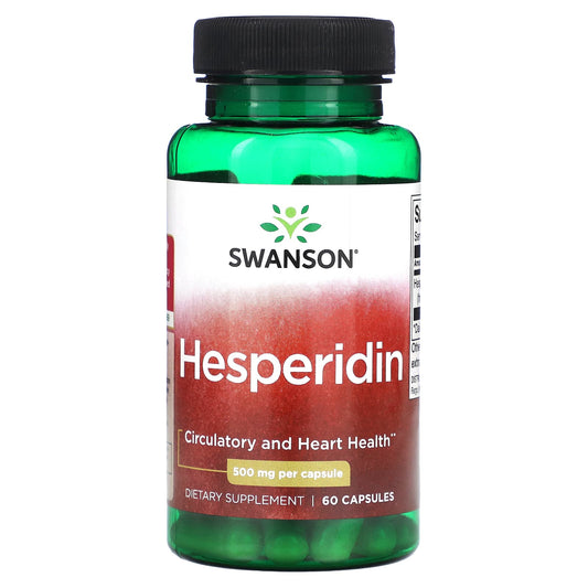Swanson, Hesperidin, 500 mg, 60 Capsules - Image 1