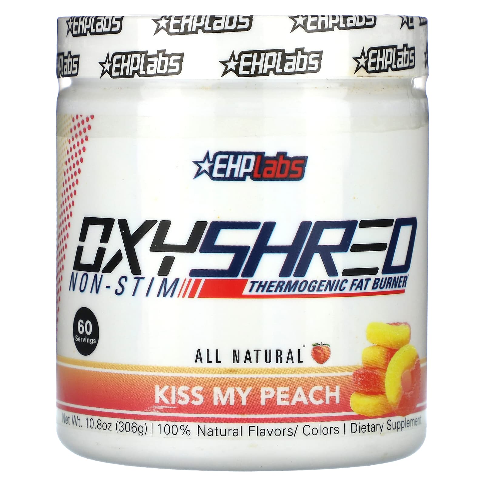 EHPlabs OxyShred Non-Stim Thermogenic Fat Burner, 10.8 oz - Image 1