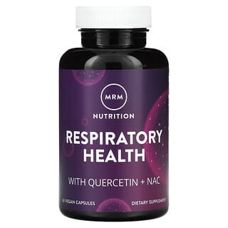 Quercetin + NAC Respiratory Health Support by MRM Nutrition - 60 Vegan Capsules