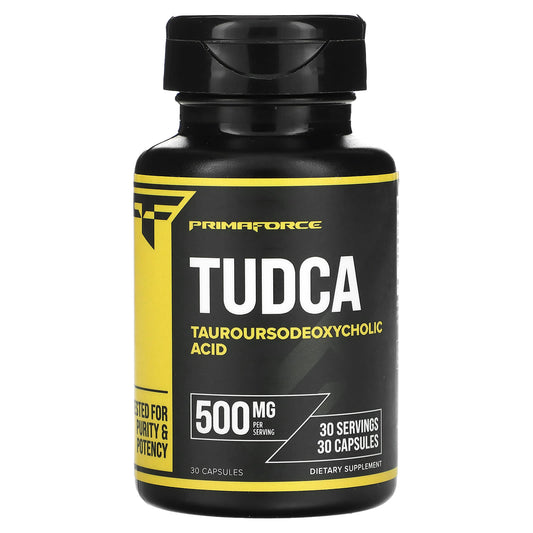 Primaforce, TUDCA, 500 mg, 30 Capsules - Image 1