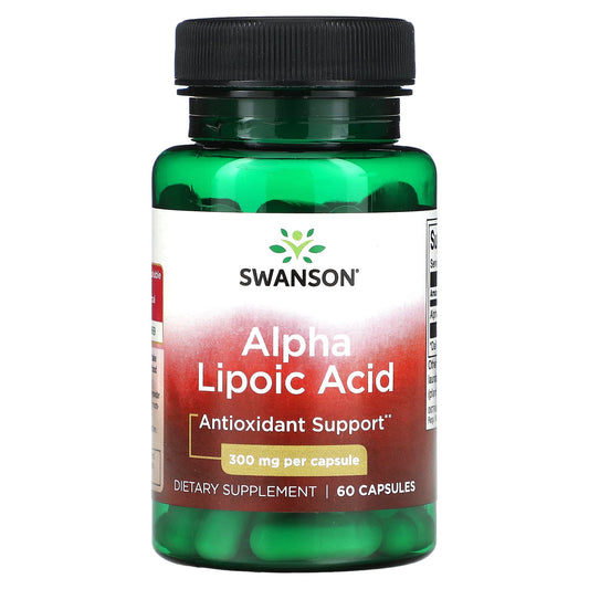 Swanson, Alpha Lipoic Acid, 300 mg, 60 Capsule - Image 1