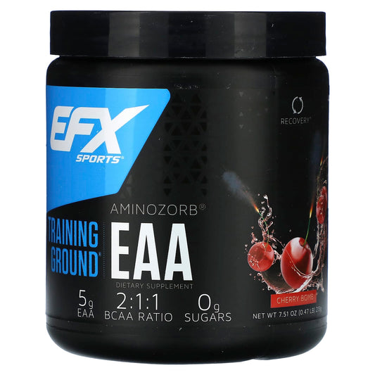 EFX Sports Aminozorb EAA Recovery Supplement Cherry Bomb 7.51 oz - Image 1