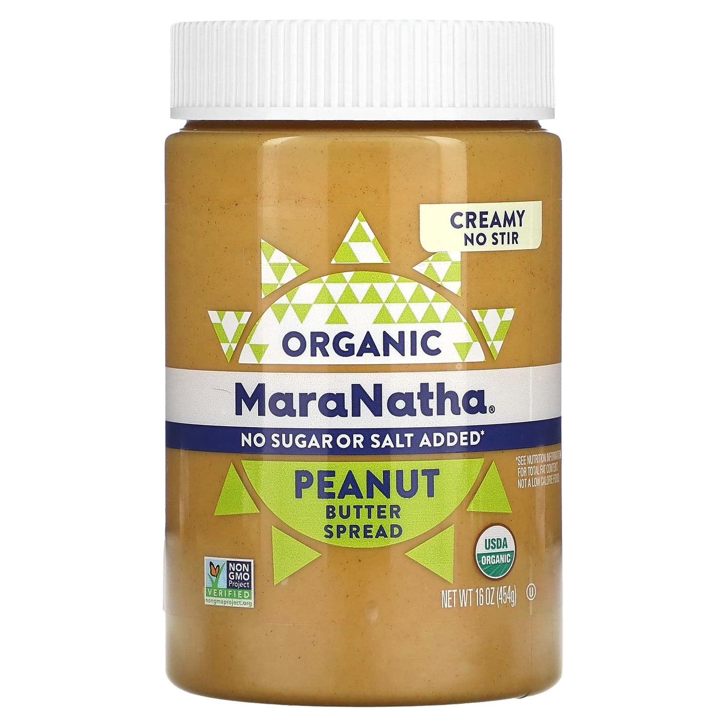 MaraNatha, Organic Peanut Butter Spread, Creamy, 16 oz (454 g) - Image 1