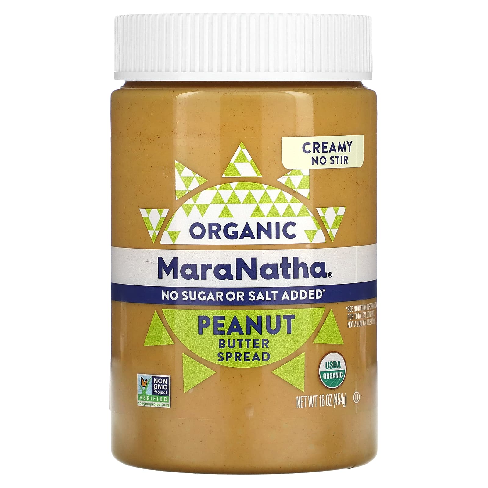 MaraNatha, Organic Peanut Butter Spread, Creamy, 16 oz (454 g) - Image 1