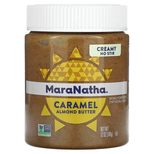 MaraNatha, Organic Caramel Almond Butter, Creamy, 12 oz (340 g) - Image 1