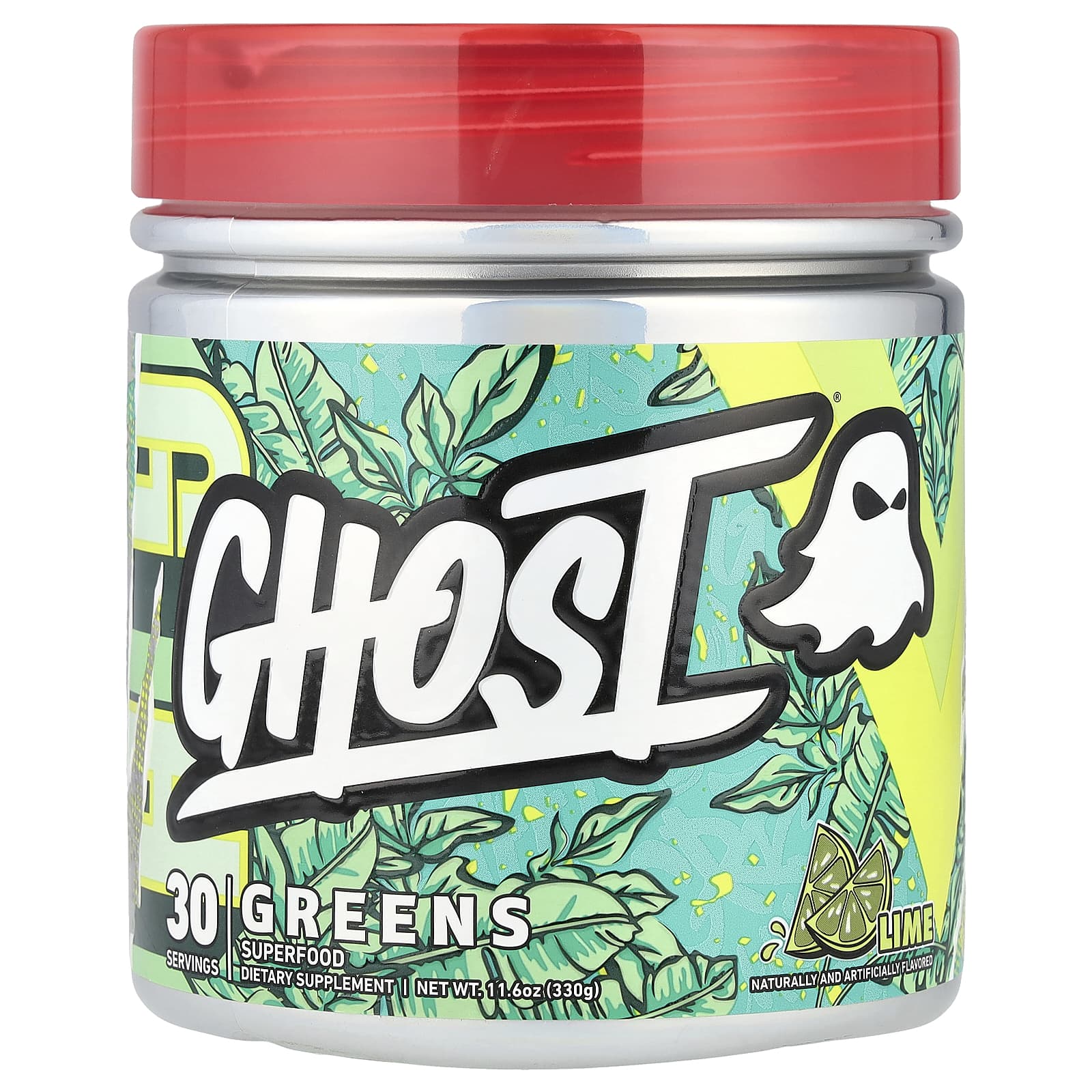 Ghost Greens Superfood Supplement, 11.6 oz - Boost Energy & Immunity - Image 1
