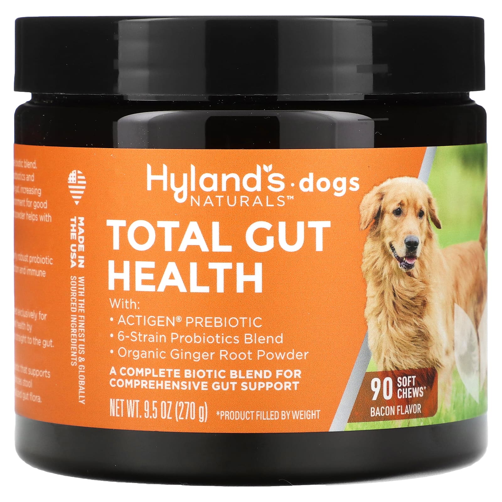 Hyland's Naturals Total Gut Health for Dogs, 90 Soft Chews - Image 1