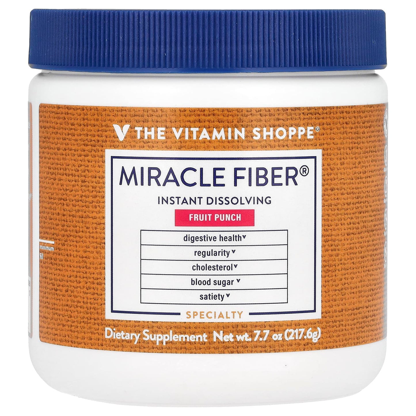 The Vitamin Shoppe, Miracle Fiber, Fruti Punch, 7.7 oz (217.6 g) - Image 1
