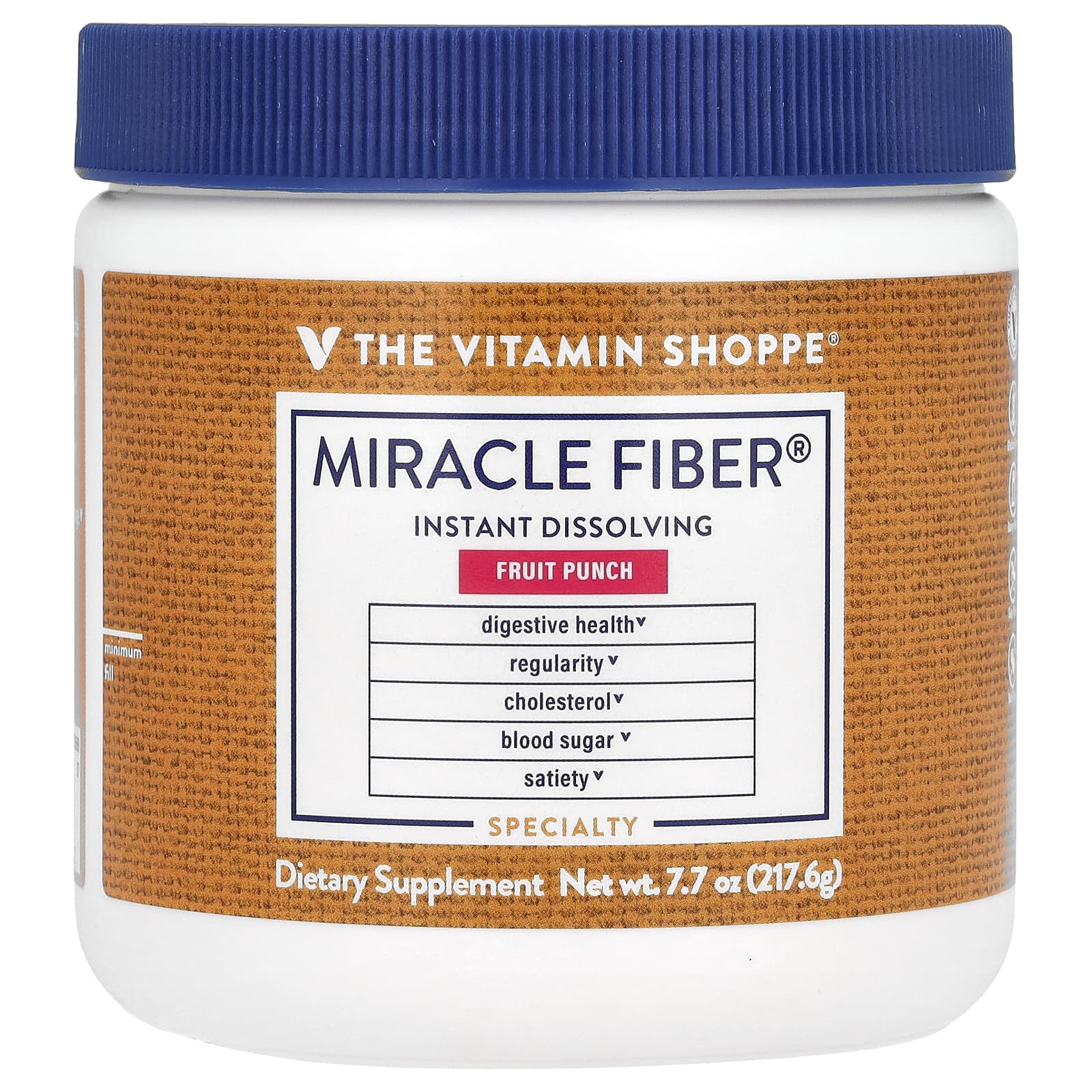 The Vitamin Shoppe, Miracle Fiber, Fruti Punch, 7.7 oz (217.6 g) - Image 1