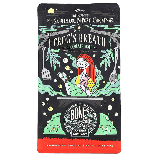 Bones Coffee Company's Frog's Breath Roast - Chocolate Mole, Medium Roast - Image 1