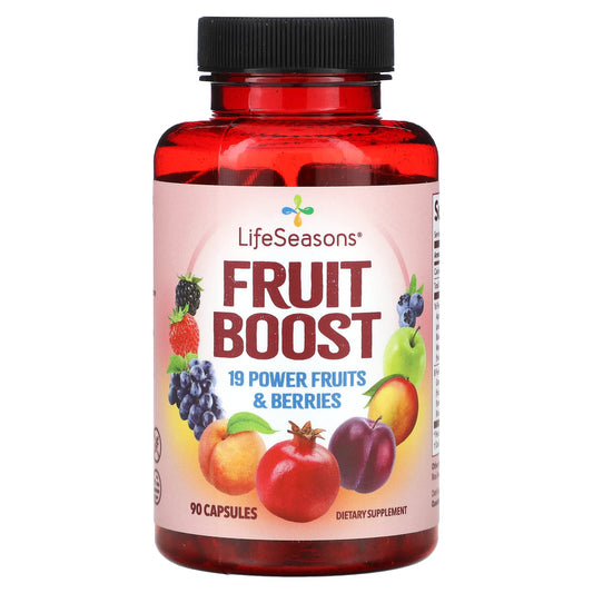 LifeSeasons, Fruit Boost, 90 Capsules - Image 1