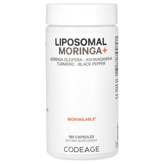 Codeage Liposomal Moringa+ - 180 Capsules for Enhanced Wellness - Image 1