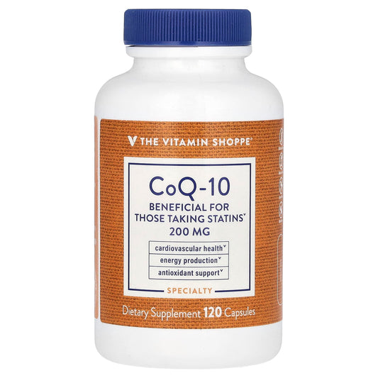The Vitamin Shoppe, CoQ-10, 200 mg, 120 Capsules - Image 1