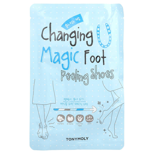 TonyMoly, Changing U Magic Foot Peeling Shoes, 1 Pair, 0.60 oz (17 g) Each - Image 1