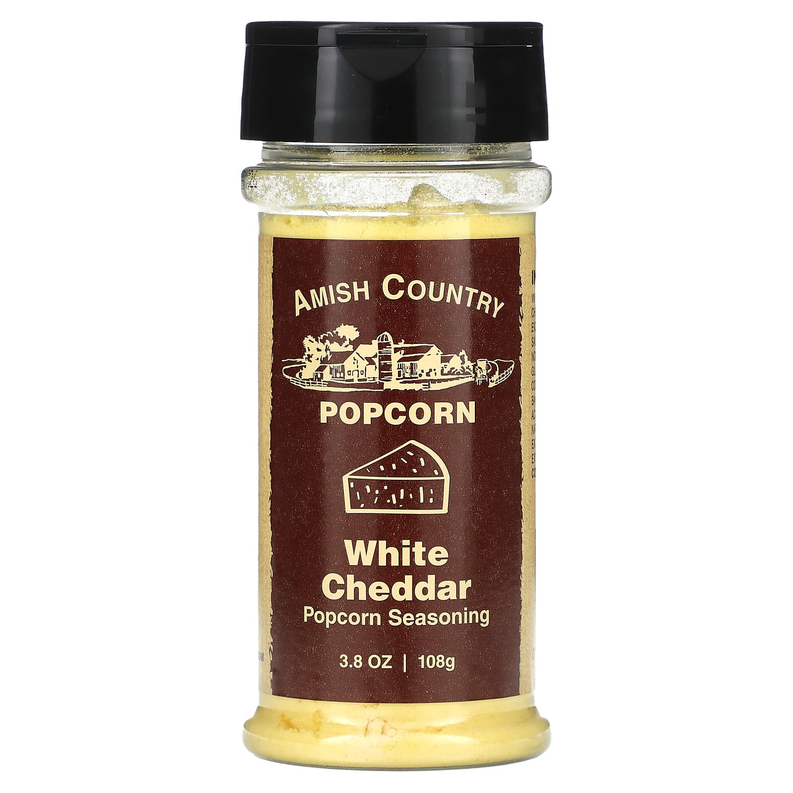 White Cheddar Popcorn Seasoning by Amish Country Popcorn - 3.8 oz - Image 1