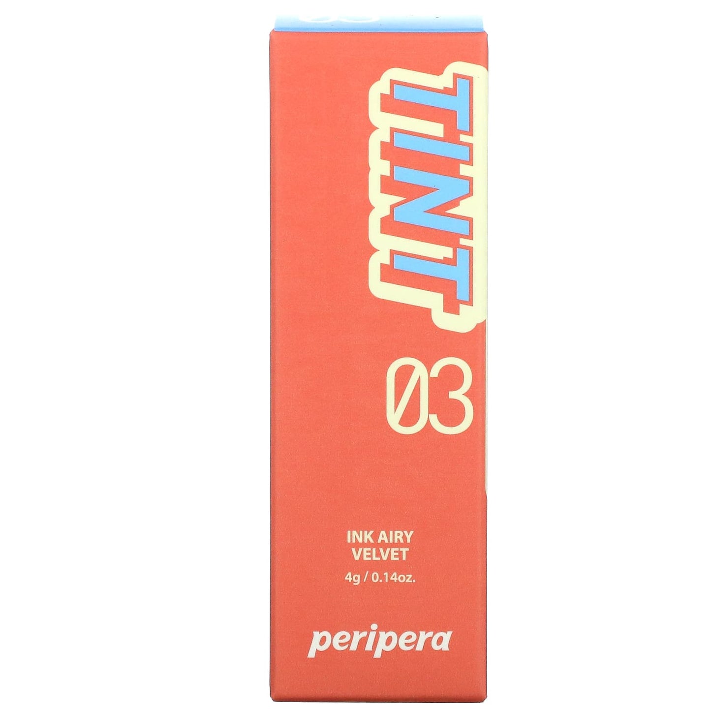 Peripera, Ink Airy Velvet Lip Tint, 03 Cartoon Coral, 0.14 oz (4 g) - Image 2
