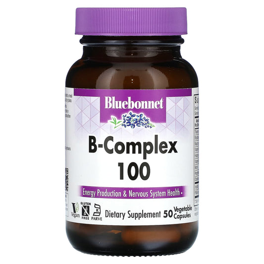 Bluebonnet Nutrition B-Complex 100 Energy & Nervous System Support - Image 1