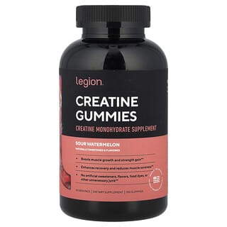 Legion Athletics Creatine Gummies for Muscle Growth & Strength Gain