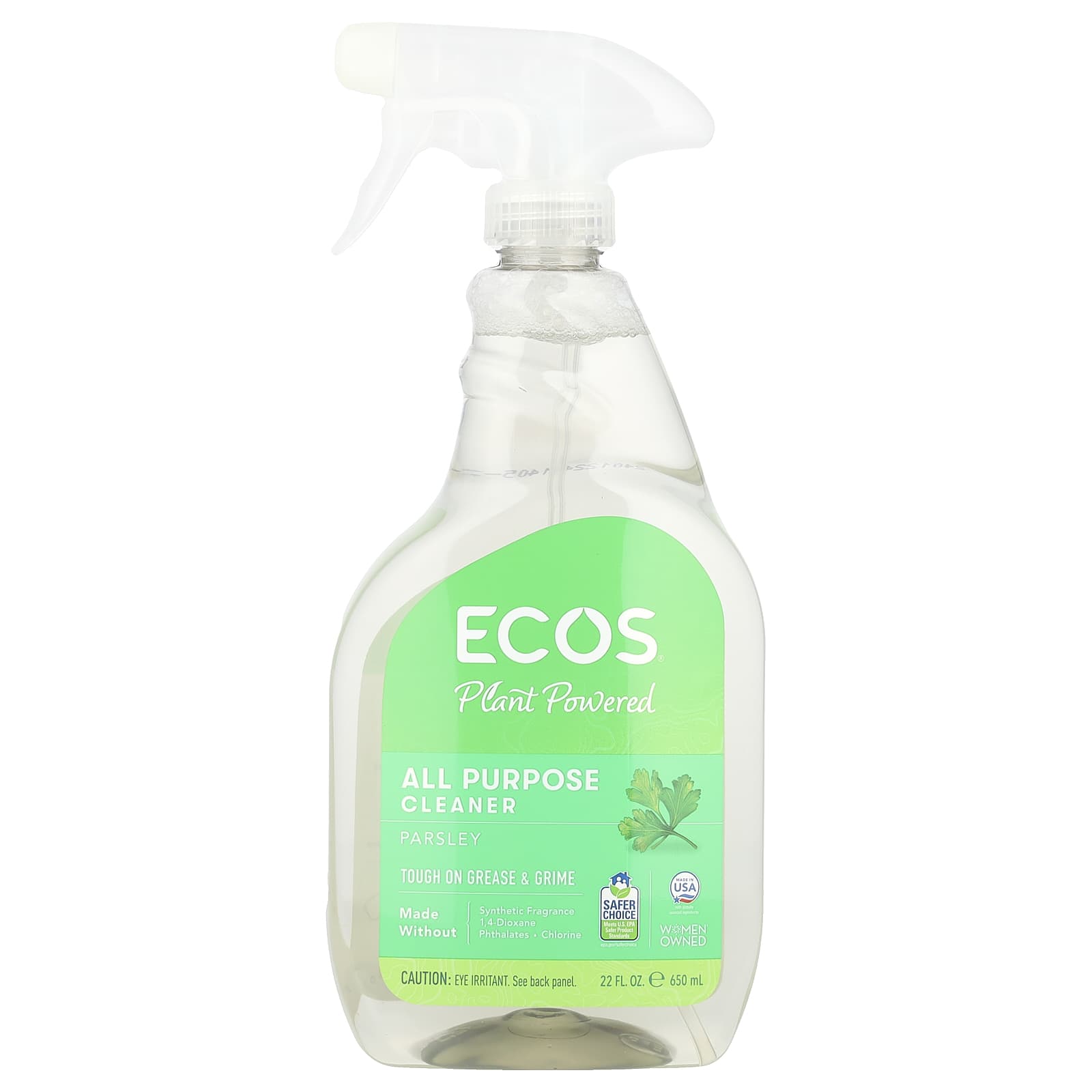 All Purpose Cleaner, Earth Friendly, Plant Powered, 22 fl oz - Image 1