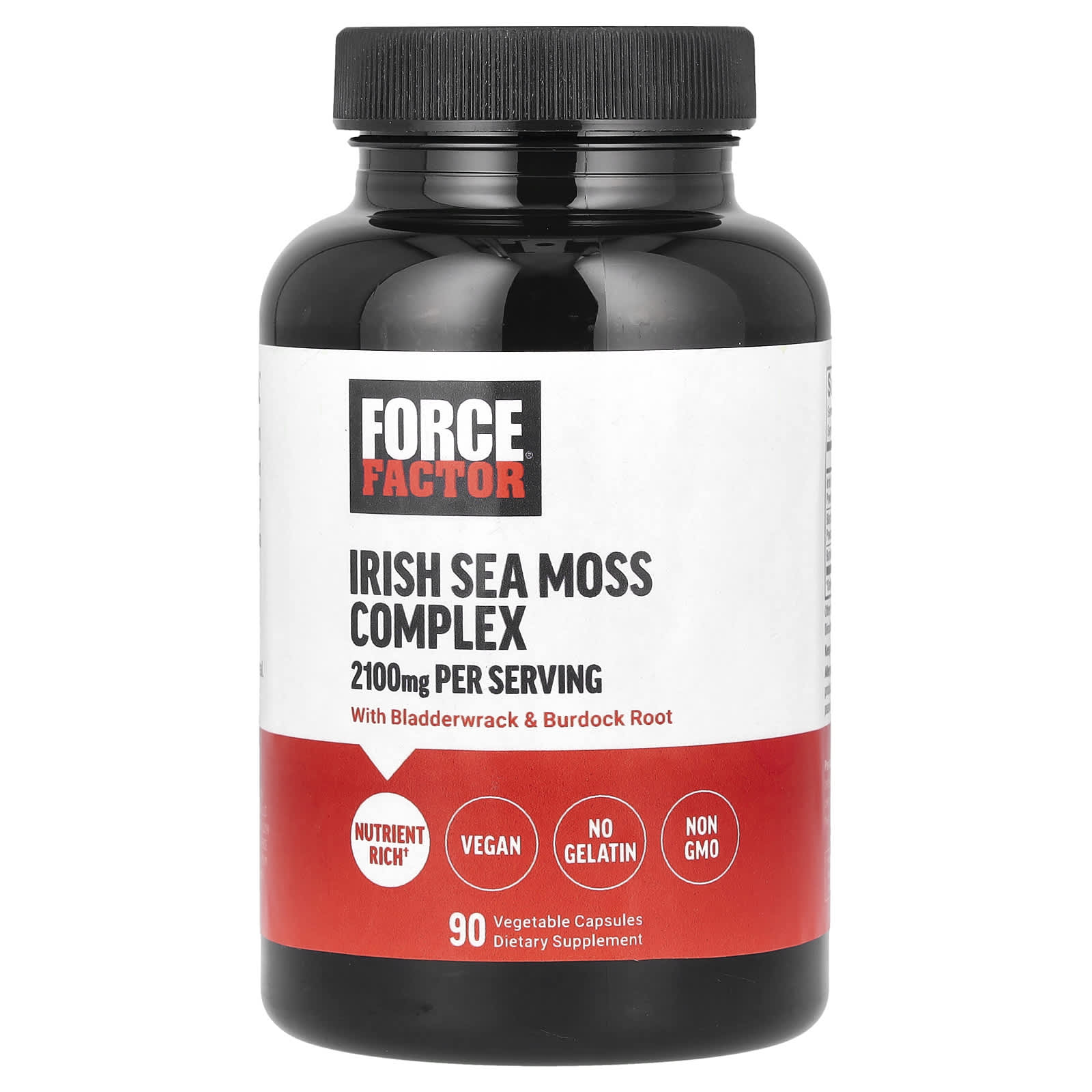 Irish Sea Moss Complex 700mg Vegan Capsules by Force Factor - Image 1