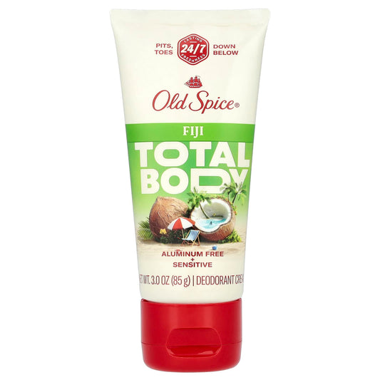 Old Spice, Total Body, Deodorant Cream, Aluminum Free, Fiji , 3 oz (85 g) - Image 1